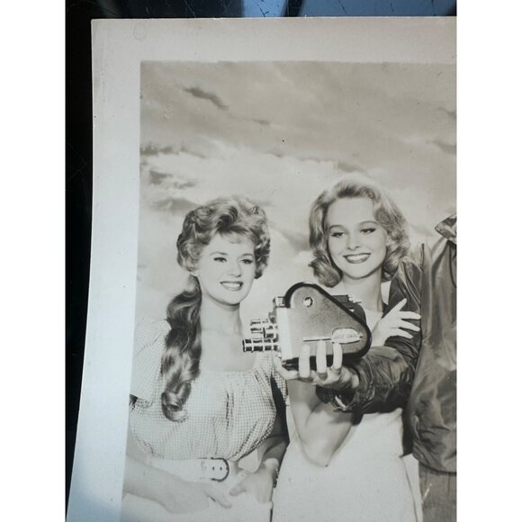 Vintage 60s Movie Promo Connie Stevens Troy Donahue Black & White Still Photo - Picture 3 of 11